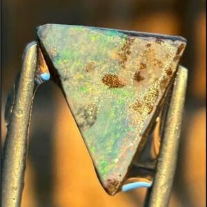 Beautiful 8ct Small Australian Boulder Rough Opal Loose Specimen Gemstone Z